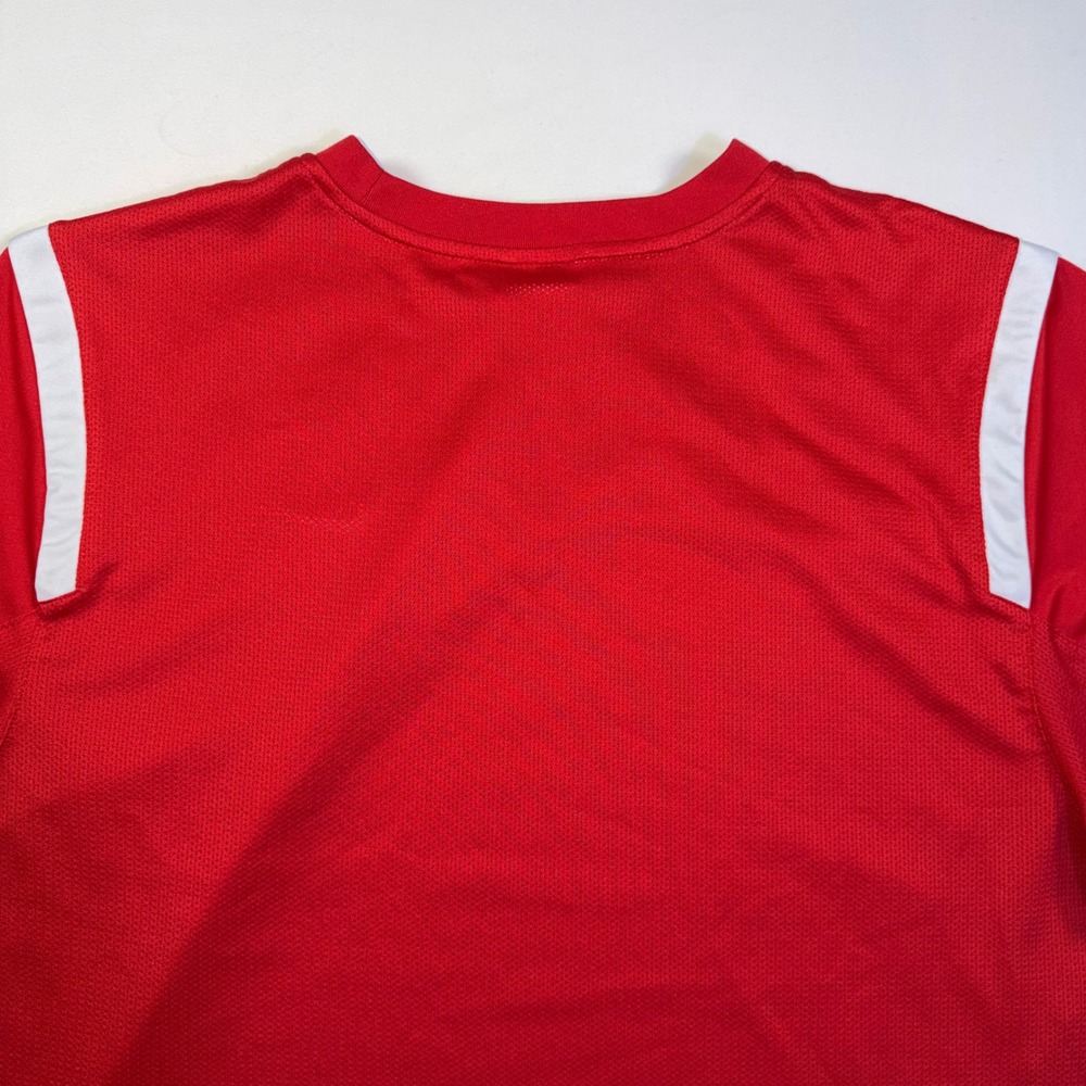 Nike FIT CTR360 Mens Soccer Training Jersey XL Red White Black 378447-611 - Picture 9 of 15